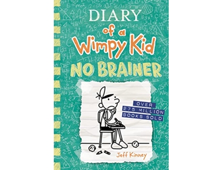Livro No Brainer de Jeff Kinney (Inglês - Capa Dura)