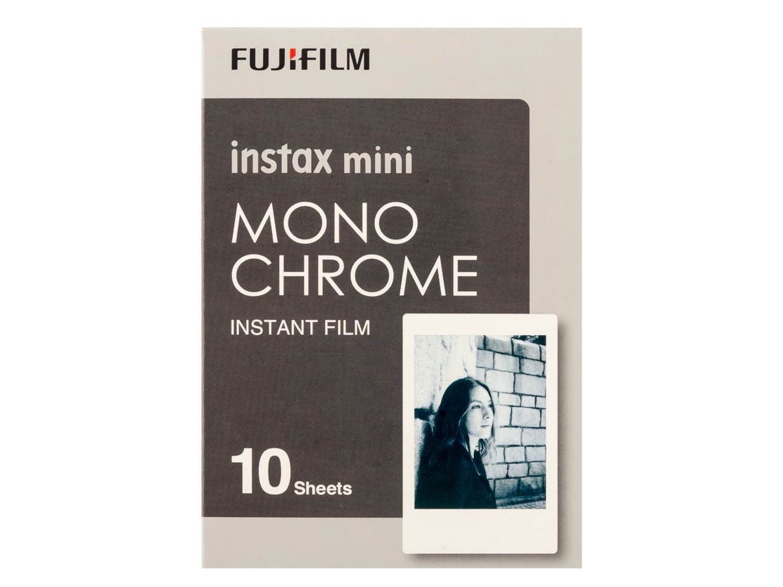 Recarga FUJIFILM Instax Mini Monochrome (10 Folhas)