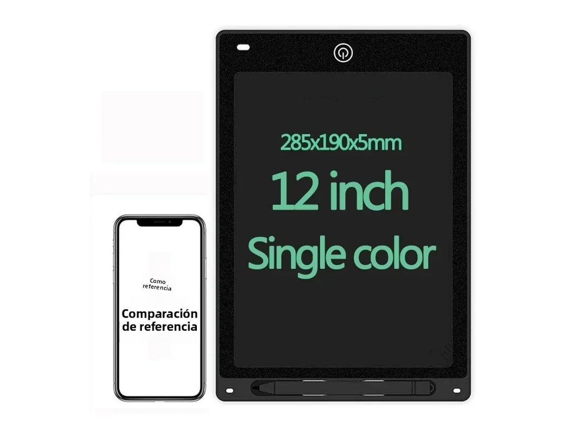(tela Lcd Monocromática C De 12 Polegadas) Tablet Para Escrita À Mão, Prancheta De Desenho, Prancheta Para Desenho E Esboço Infantil