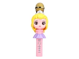 Ats micrófono Inalámbrico Bluetooth para Niñas Juguete Cartoon Bonito Regalo de Cumpleaños (rosa)
