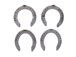 4pcs Ferraduras de Liga de Alumínio Leves para Cavalo