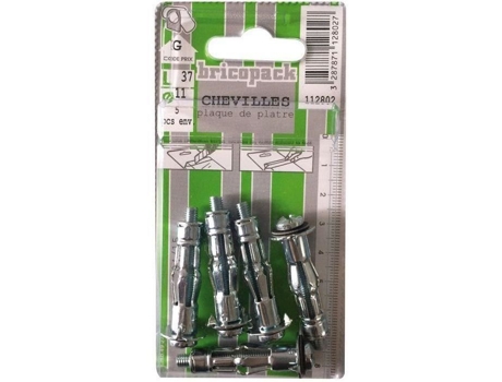 Âncora De Metal Tcb 5x40 5pcs Blister Bricolorer
