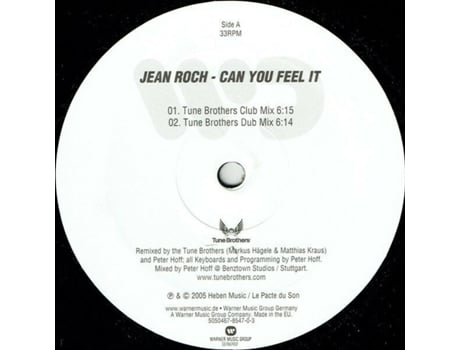 Vinil Can You Feel It Warner Music Group Germany