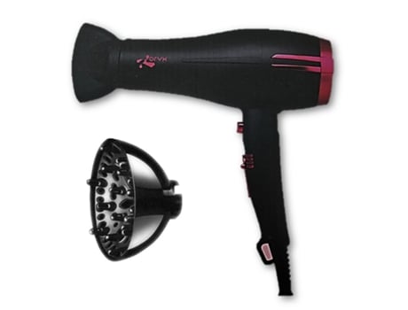 Secador De Cabelo 2000w Com Difusor, Bocal, Ar Frio, Secagem Rápida, Cachos Definidos Ou Alisamento Profissional Em Casa Lolek