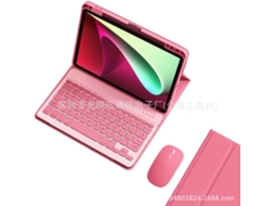 Capa Com Teclado Para Tablet Lurelia, Compatível Com I Pad Pro 13" 2024, Azul, Teclado Bluetooth, Rato 2.4g