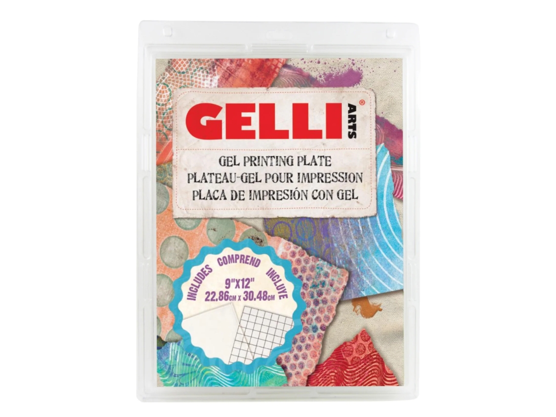 Placa De Impressão Em Gel Gelli Arts 22,9 X 30,5 Cm (9 X 12 Polegadas)