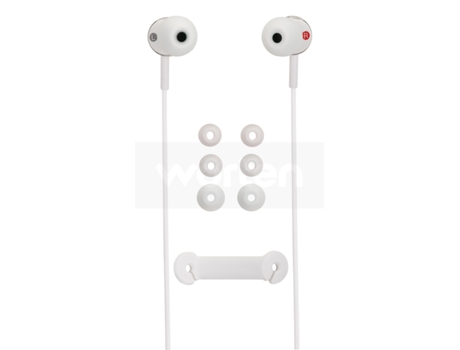 Auriculares com Fio SONY Mdr-Ex110Lp (In Ear - Branco) — In Ear | Microfone