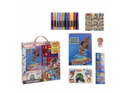 Set de Papelaria MARVEL Azul