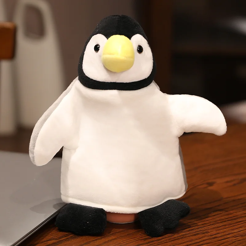 Fantoche de Pelúcia de Animal Marinho, Brinquedo de Pelúcia MDUG (pinguim 25 30 Cm)