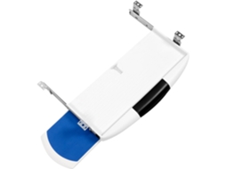 Bandeja Para Teclado Estilo Gaveta Com Suporte Mouse De Dupla Camada, Branca