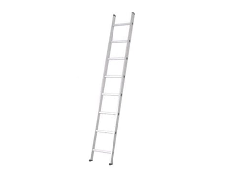 Escalera aluminio industrial simple 9 p