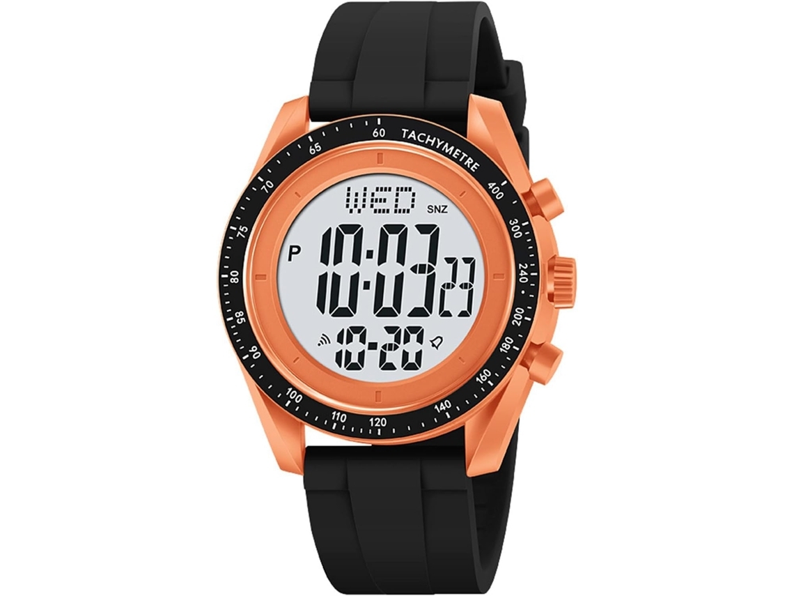 Analógico Desportos Militar Led Cronómetro Electrónico Grande Display Duplo Relógio Tático À Prova D Água