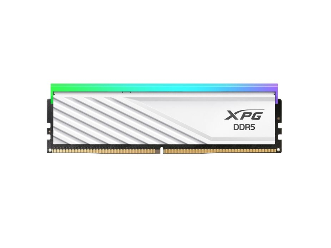Kit De Memória Barrettes 32go Dimm Ddr5 Adata Xpg Lancer Blade Rgb Pc5 48000 (6000 Mhz) (branco) (2x16go)