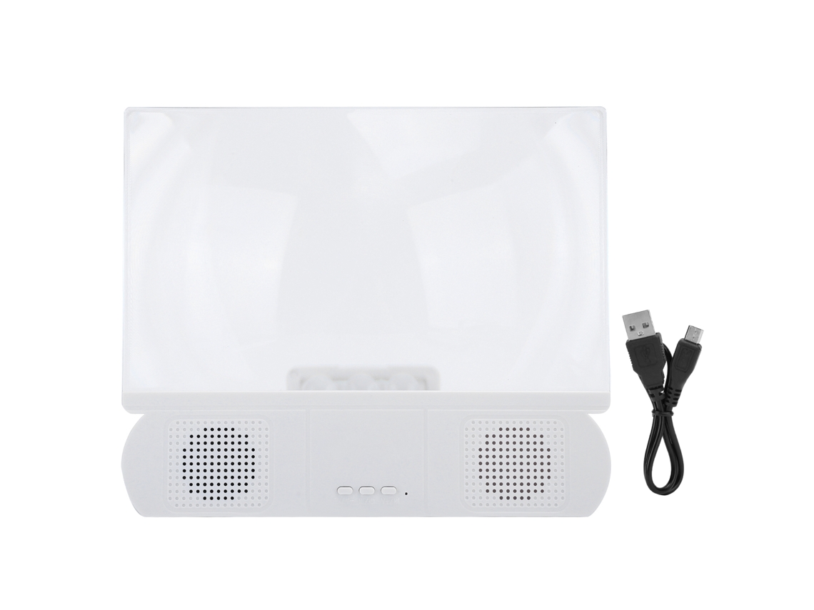 Amplificador de Ecrã LAXISCREED com Bluetooth e Zoom 10 Polegadas