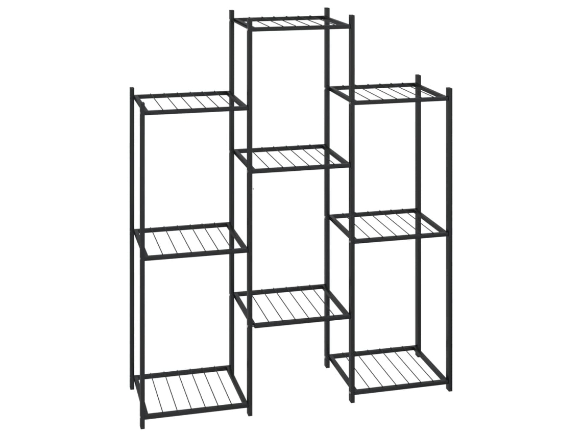 Flower Stand, Flower Stands Vidaxl Preto Ferro (n/a)