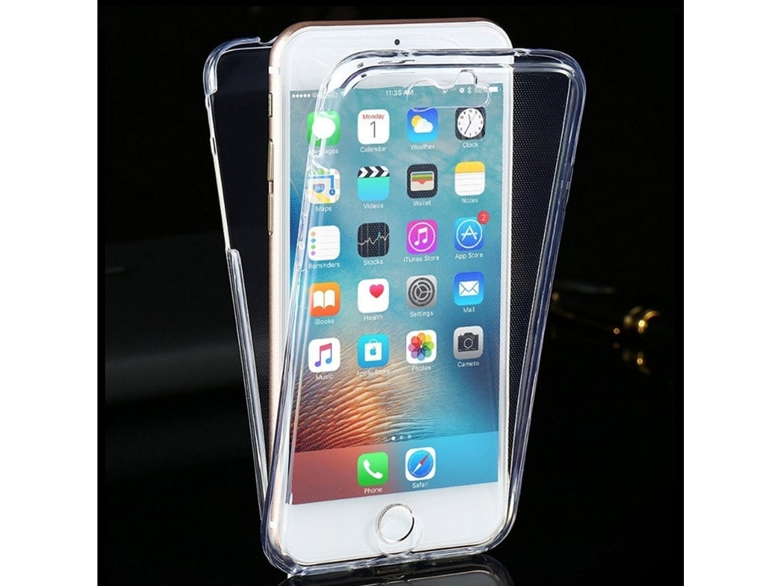 Capa iPhone 6 Plus/ 6s Plus FORCELL 360º Full Transparente | Worten.pt