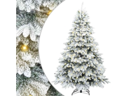 Conjunto 1 Decoração De Natal Vidaxl Branco Plástico (180 Cm)