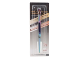 Pushador De Cutículas De Uñas Multiuso Acero Inoxidable Pinzas De Forma Para Manicura Multicolor