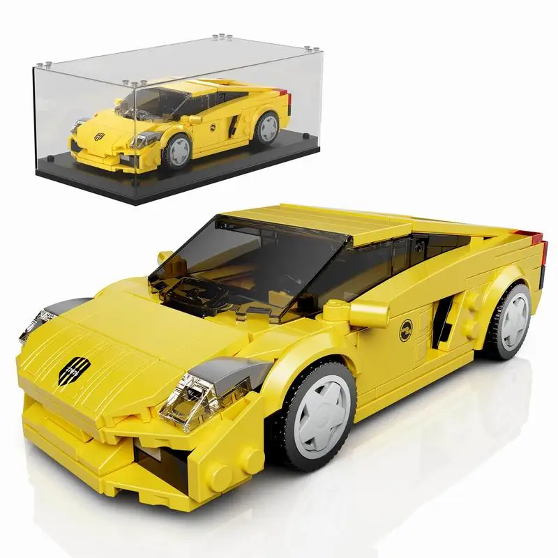 (342 Peças) Brinquedo De Blocos De Montar Modelo De Carro Moc De 465 Peças