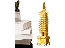 Estátua De Torre Como Lembrança, Estatuetas De Torre | Estátua De Torre Artesanal Em Metal Como Lemb Gokoco