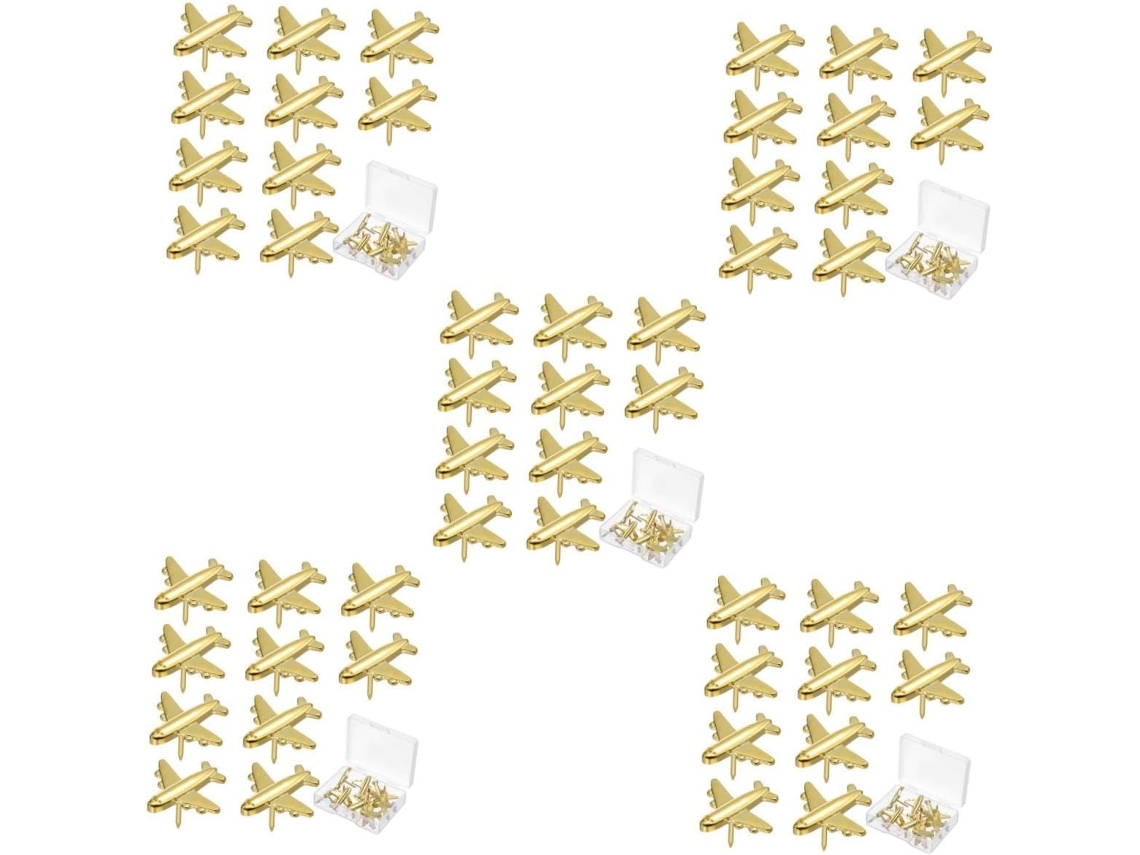 Conjunto De 120 Tachinhas Metálicas Para Quadros Cortiça E Murais