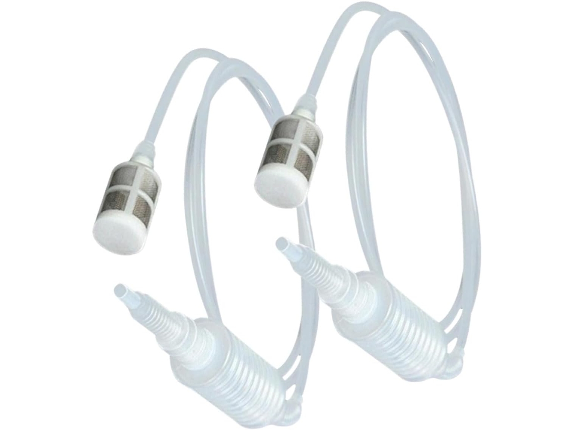 Kit Para Fabricação Caseira De Cerveja E Vinho, 2 Mangueiras De Sifão Flexíveis, Filtro Reutilizável, Para