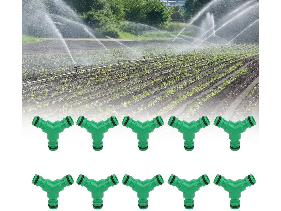 Adaptador Em Y Para Mangueira De Irrigação Jardim, Conector Rápido