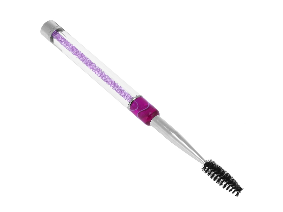 Pincel Para Cílios E Sobrancelhas (roxo, Dual Para Cílios E Sobrancelhas) Eoocoo