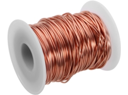 Fio De Cobre Flexível Para Joalheria, Trabalhos Elétricos E Hobbies Criativos. Carretel Com Um Metro De Comprimento.