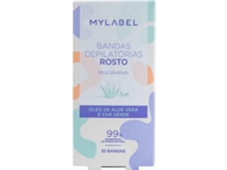 Bandas Depilatórias Cera Faciais Aloe Vera MYLABEL emb. 32 un