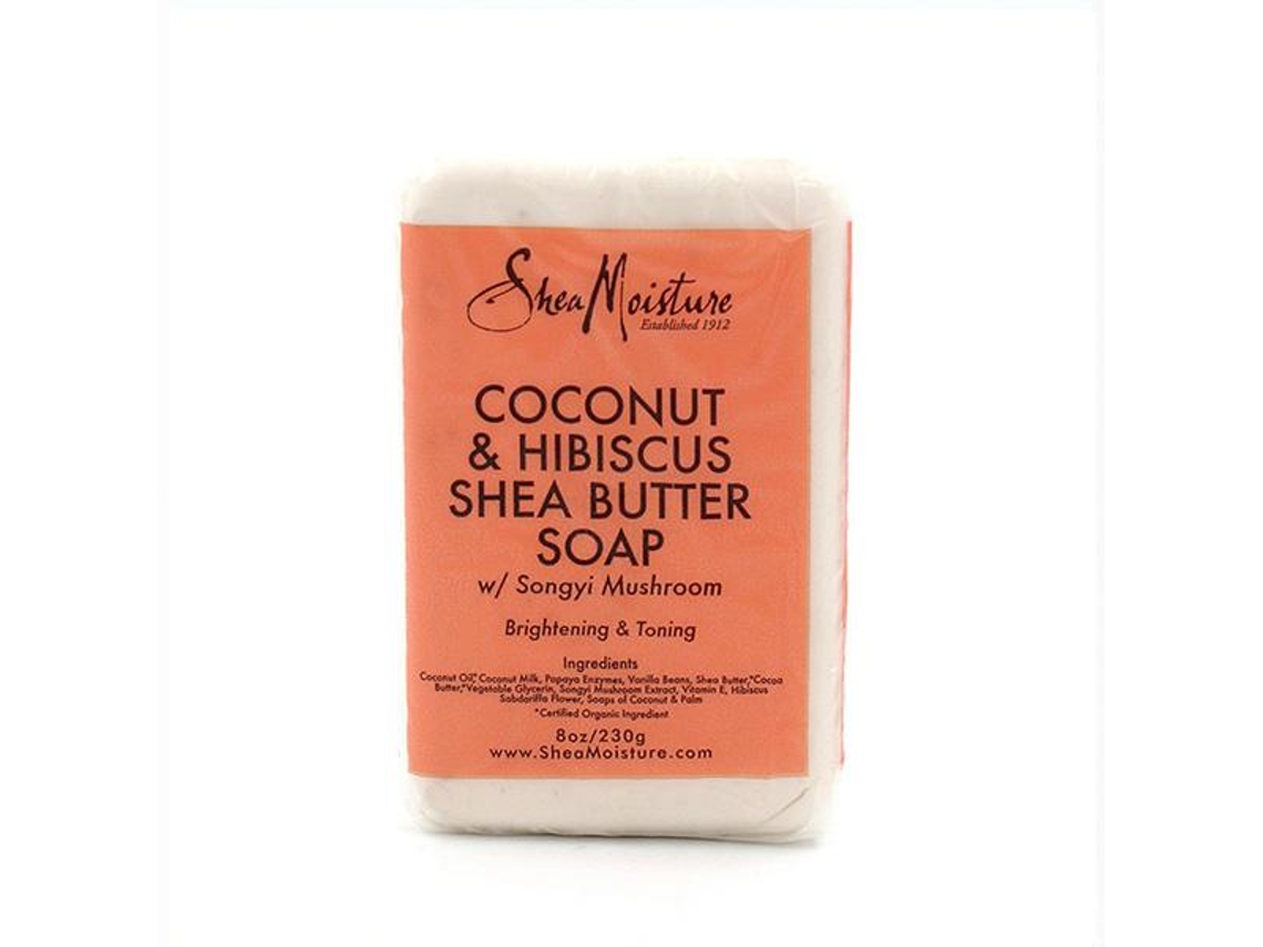 SHEA MOISTURE Coconut &amp; Hibiscus Shea Butter Soap 230 G