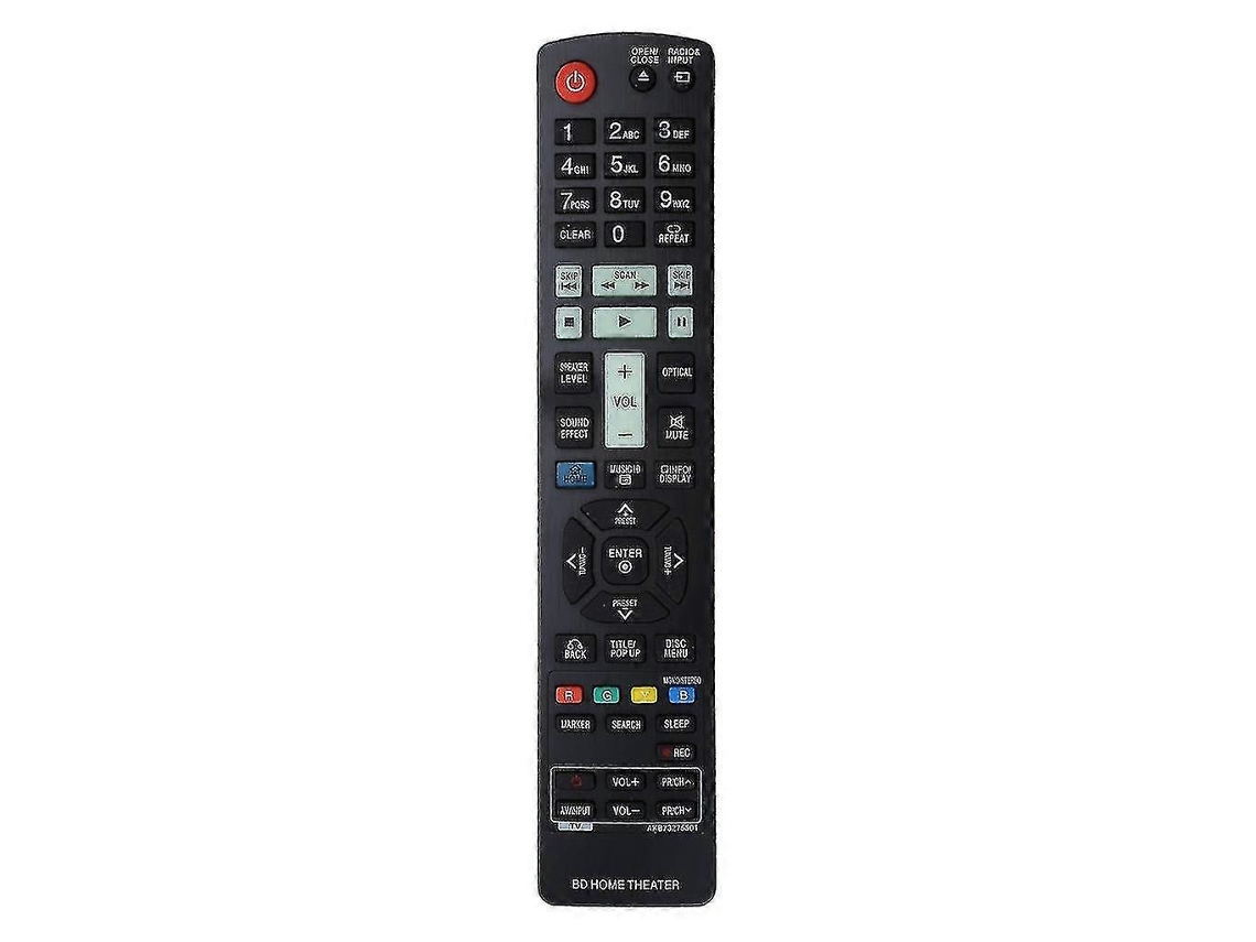 Controle remoto de substituição para Blu-ray LG Home Theater para Lhb336 Lhb536 Hx906sb Lhb976 Hx551 Hx561vayotoy