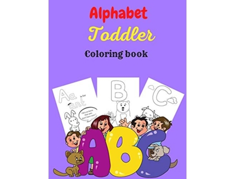 Livro Alphabet Toddler Coloring Book De Tony Reed (inglês)