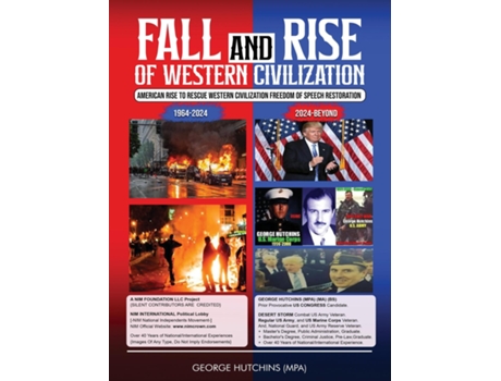 Livro FALL AND RISE OF WESTERN CIVILIZATION AMERICAN RISE TO RESCUE WESTERN CIVILIZATION de George Hutchins (Inglês)