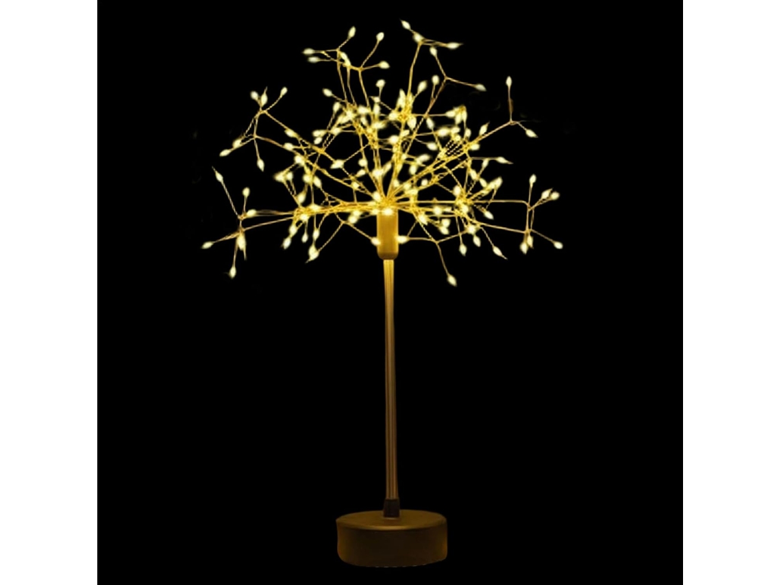 Abajures Nest And Flower, luminária de luz ambiente com fio de cobre