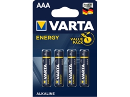 Pilhas VARTA LR3 AAA (4 Uni)