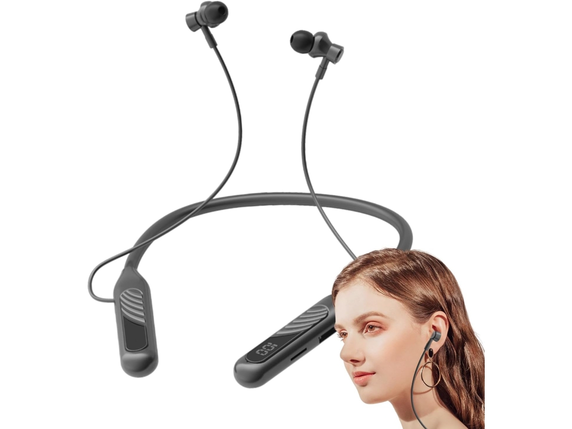 Fones De Ouvido Sem Fio Com Faixa Para O Pescoço