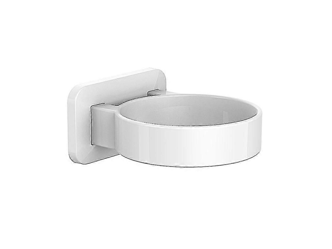 Suporte para Secador de Cabelo Banheiro, Ferramentas Cuidados com o Cabelo, D e Parede, Branco GOKOCO