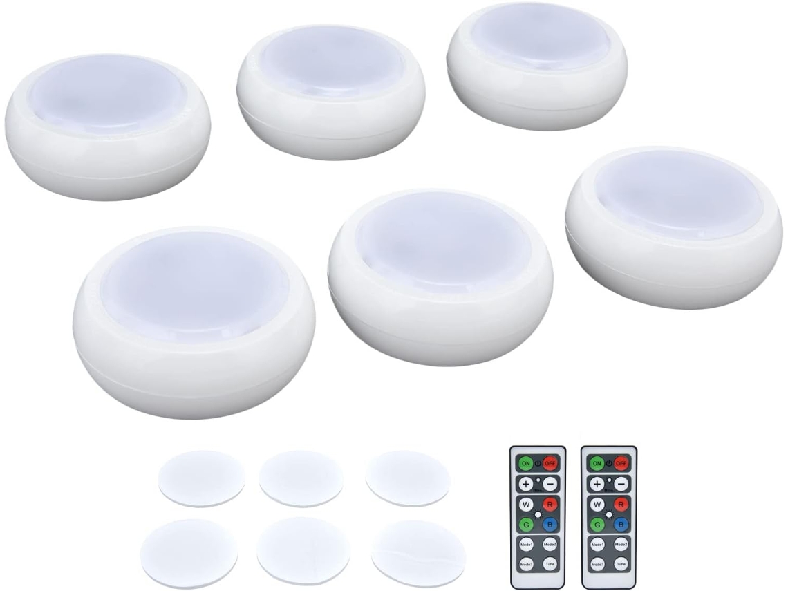 Luminária Noturna Atomizadora Com Controle Remoto Suave Dimmer De Led