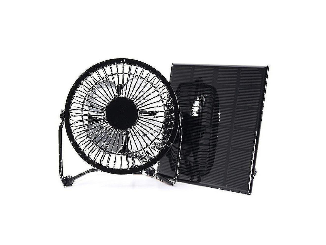Ventilador De Mesa, Operação Silenciosa Com Energia Solar Para Desempenho De Resfriamento De Mesa Portátil Em Emergências E Atividades Ao Ar Livre (6