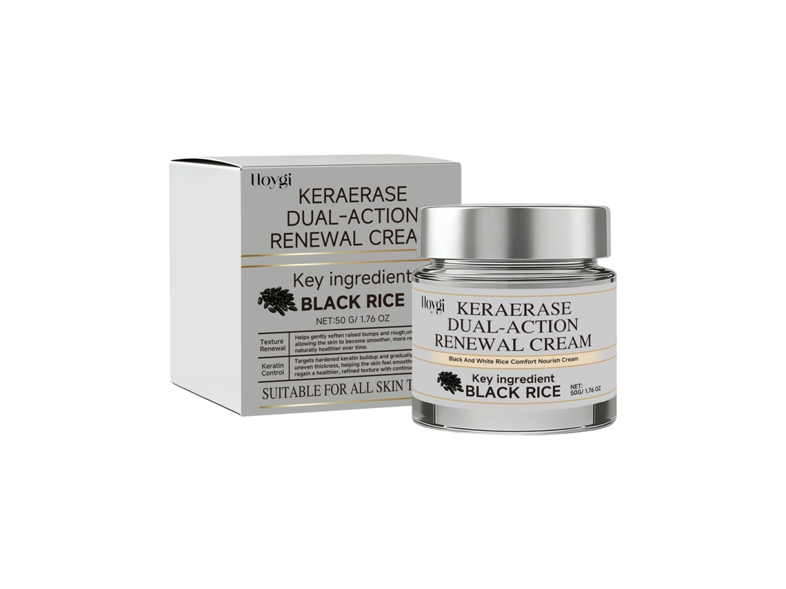 Creme Facial Hoygi de Arroz Preto para Hidratação Profunda da Pele LAXISCREED