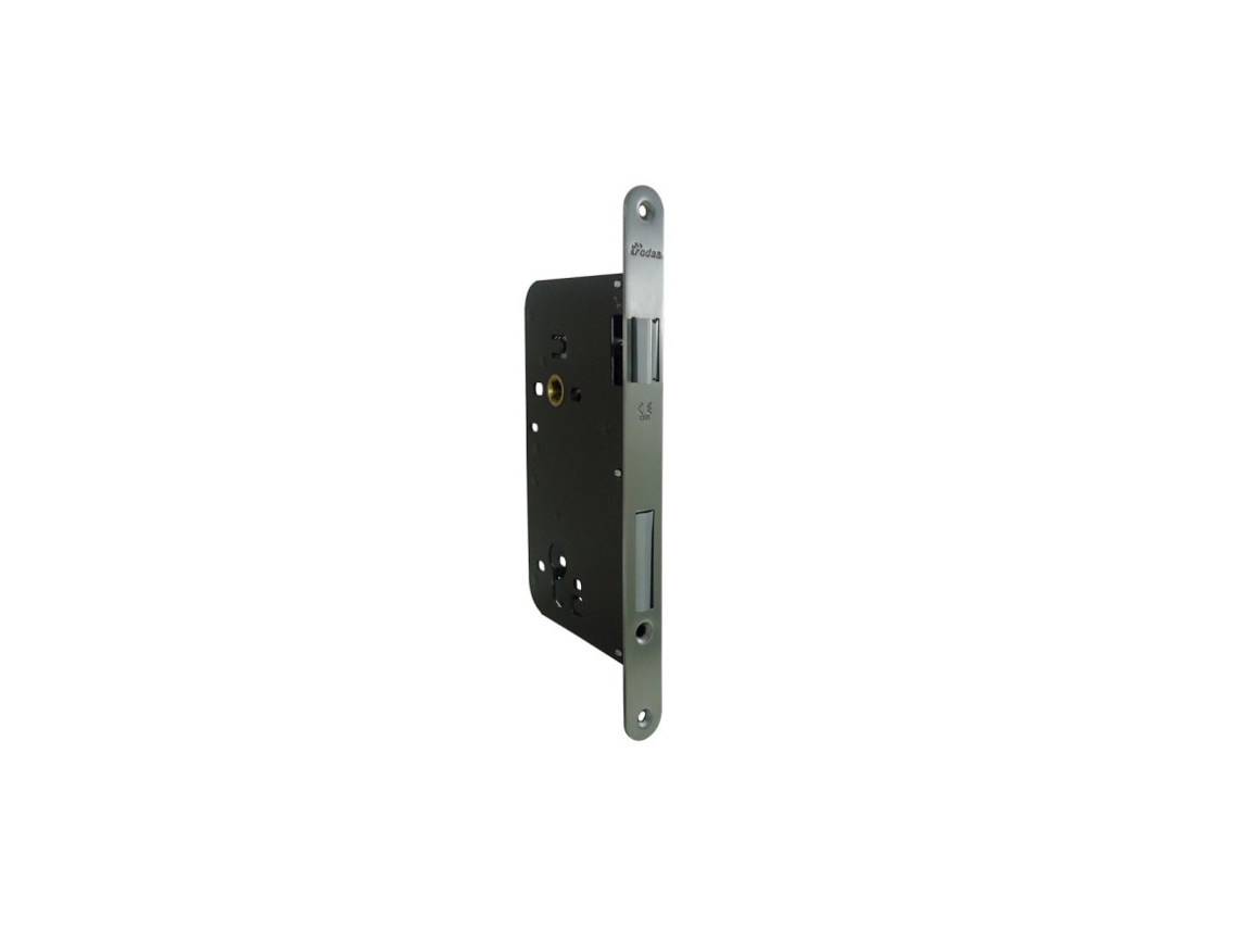 Fechadura Embutir 790b RODES S/c Quadra 8mm Inox 60mm