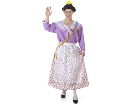 Fato de Fallera lilás para adulto