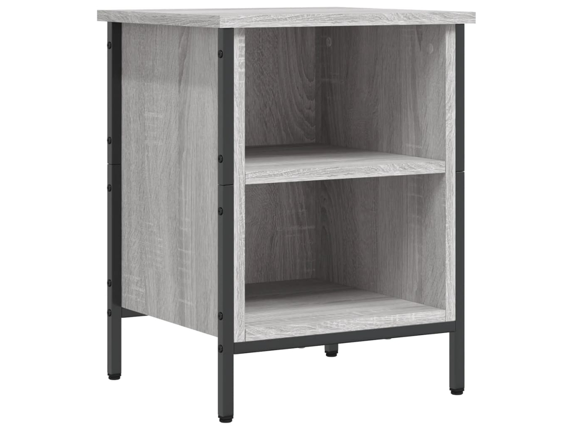 Shoe Cabinet, Shoe Cabinets Vidaxl Cinzeto Madeira Processada (38 X 35 X 50 Cm)
