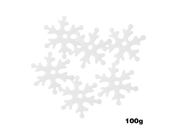 Confetes De Floco De Neve Simbólico Para Decoração De Festa