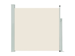 Side Awning, Side Awnings Vidaxl Creme Tecido (170 X 300 Cm)