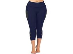 Leggings Deportivos Para Mujer Para Gimnasia E Fitness Ropa Deportiva Azul Escuro 4xl