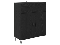 Buffet Carvalho Preto 69,5x34x90 cm Madeira Processada MAISON EXCLUSIVE