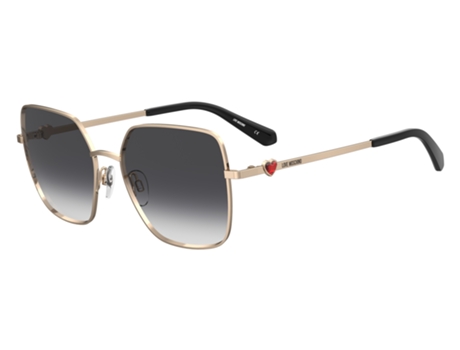 Óculos de Sol de Mulher MOSCHINO LOVE Dourado (56/17/140 cm)