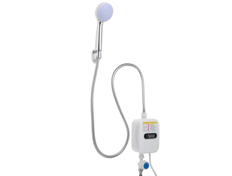 Torneira Ecológica de Água Quente Chuveiro Aquecedr Elétrico Bvsoivia 220V Branco